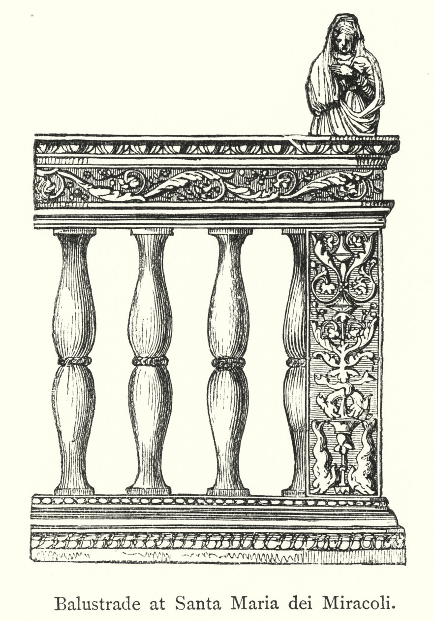 Balustrade à Santa Maria dei Miracoli - European School