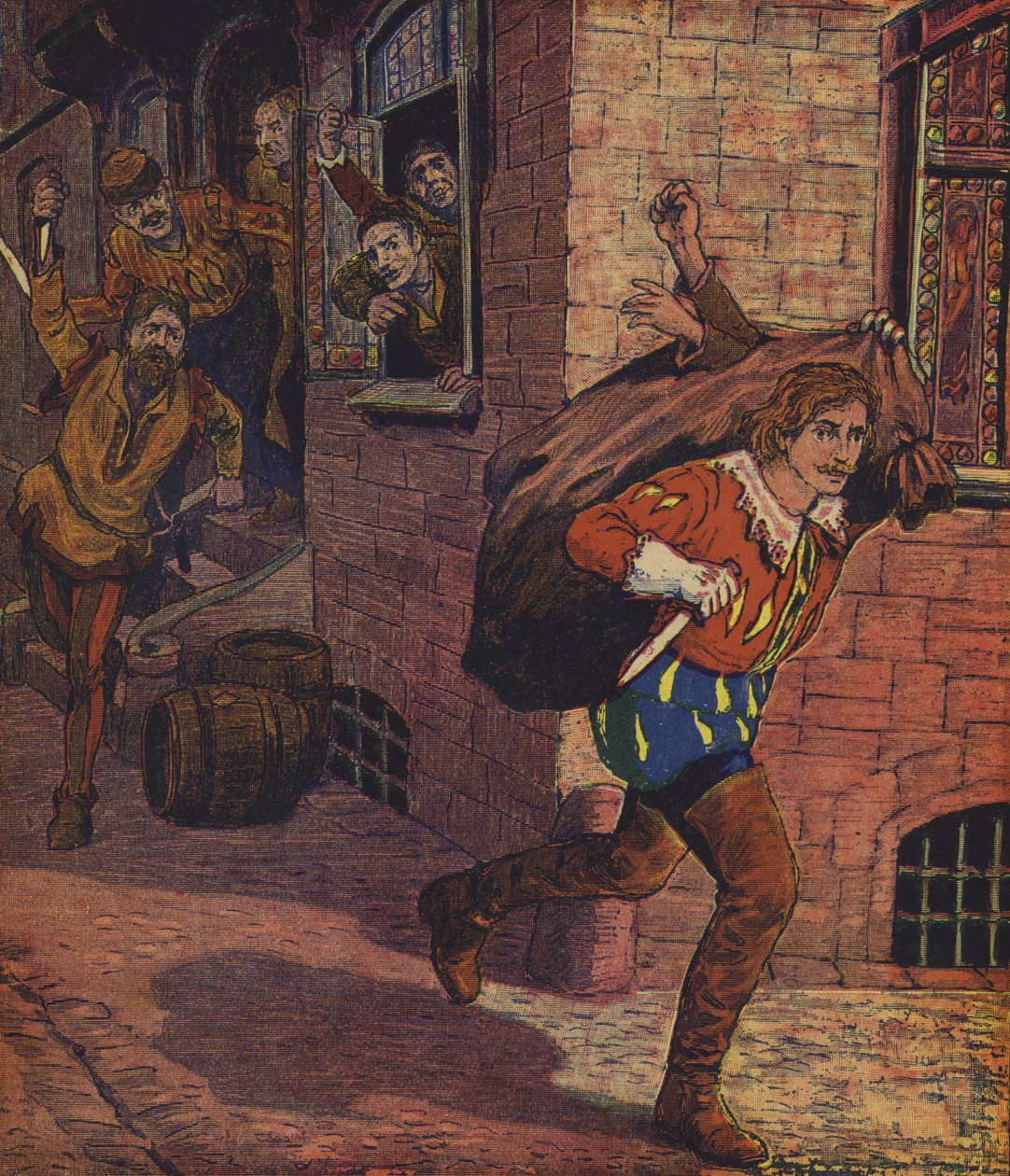 Klaus Störtebeker (litho couleur) - European School
