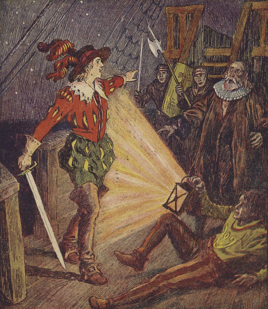 Klaus Störtebeker (litho couleur) - European School