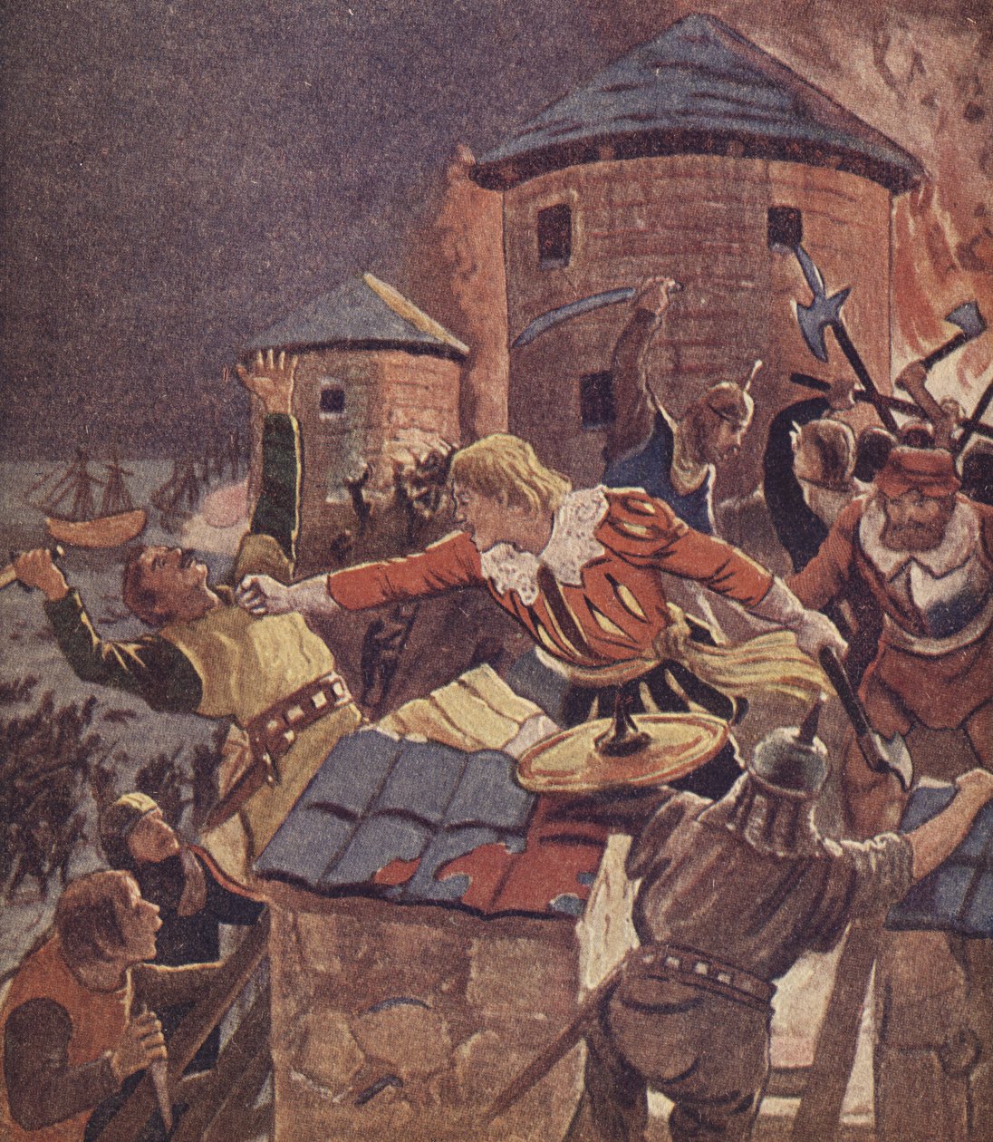 Klaus Störtebeker (litho couleur) - European School