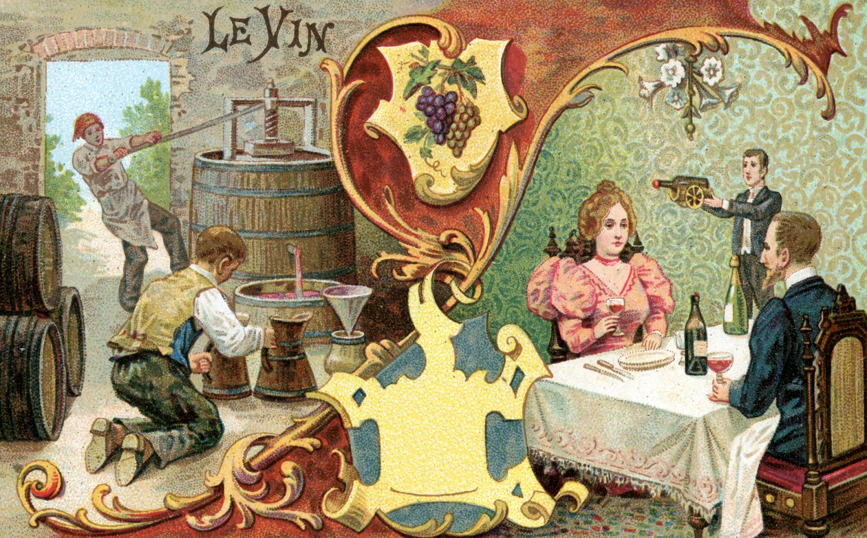 Vin, 1899 - European School