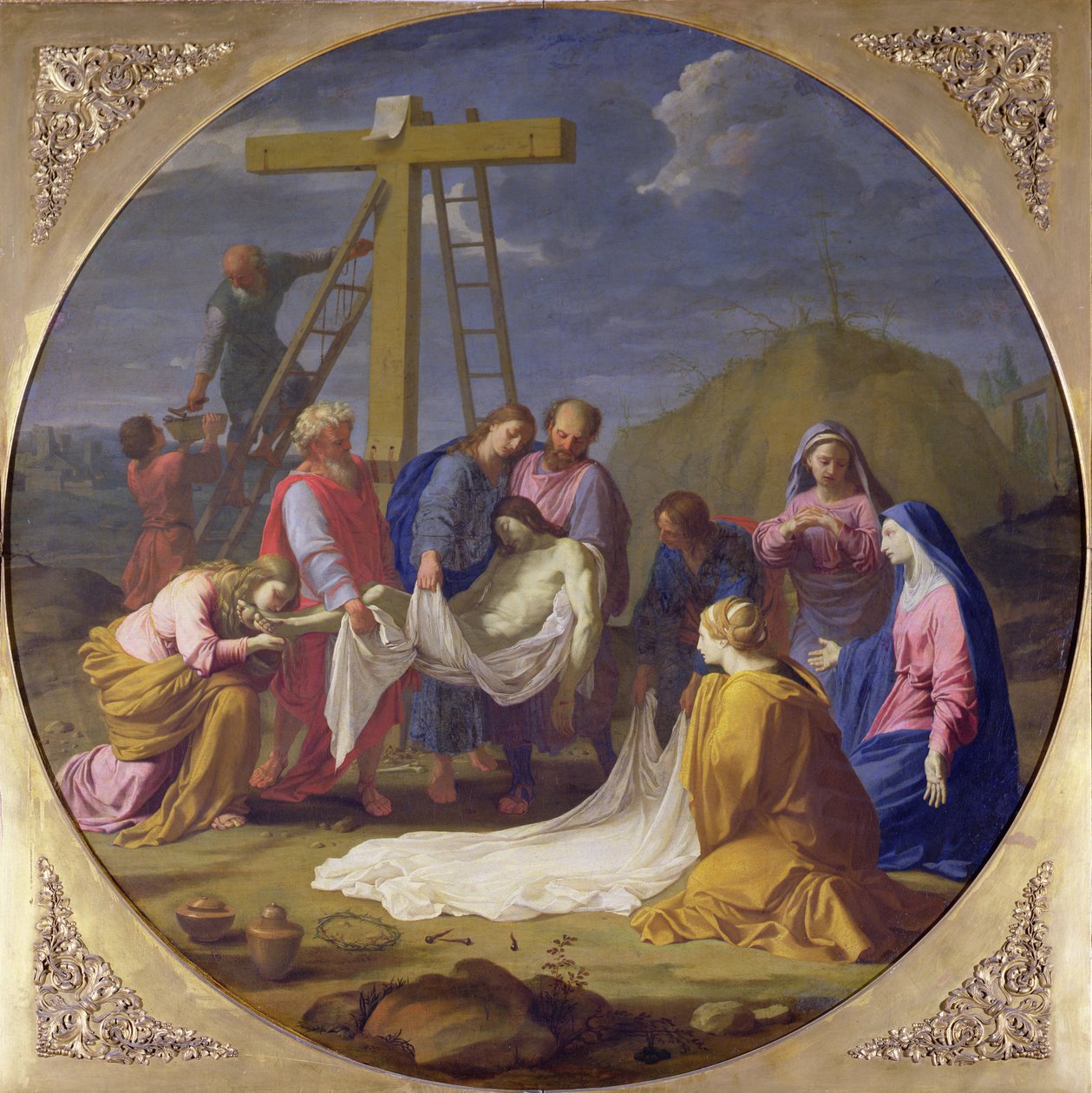 Descente de croix, vers 1651 - Eustache Le Sueur