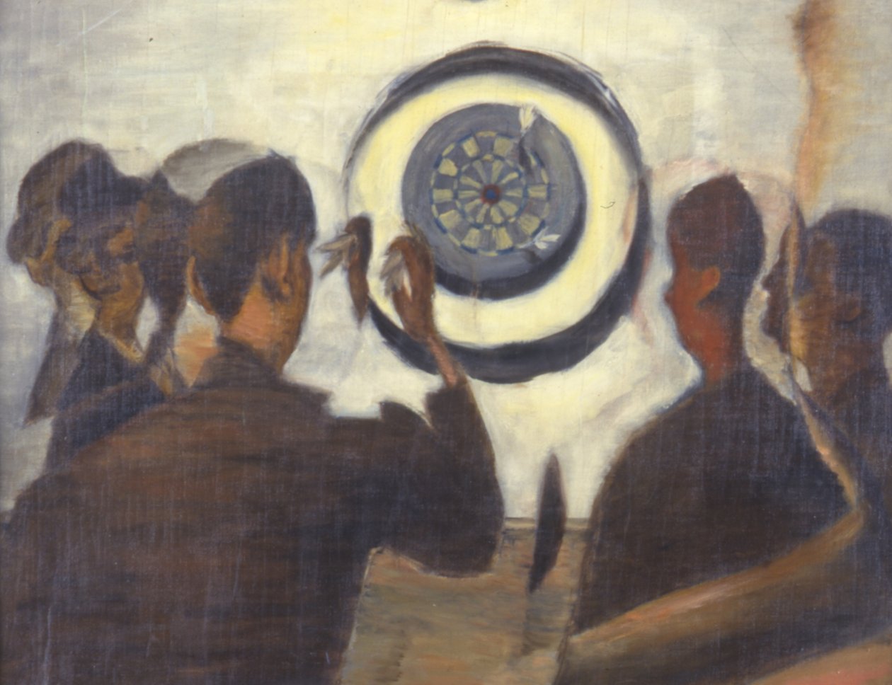 Cible de fléchettes - Evan John Walters