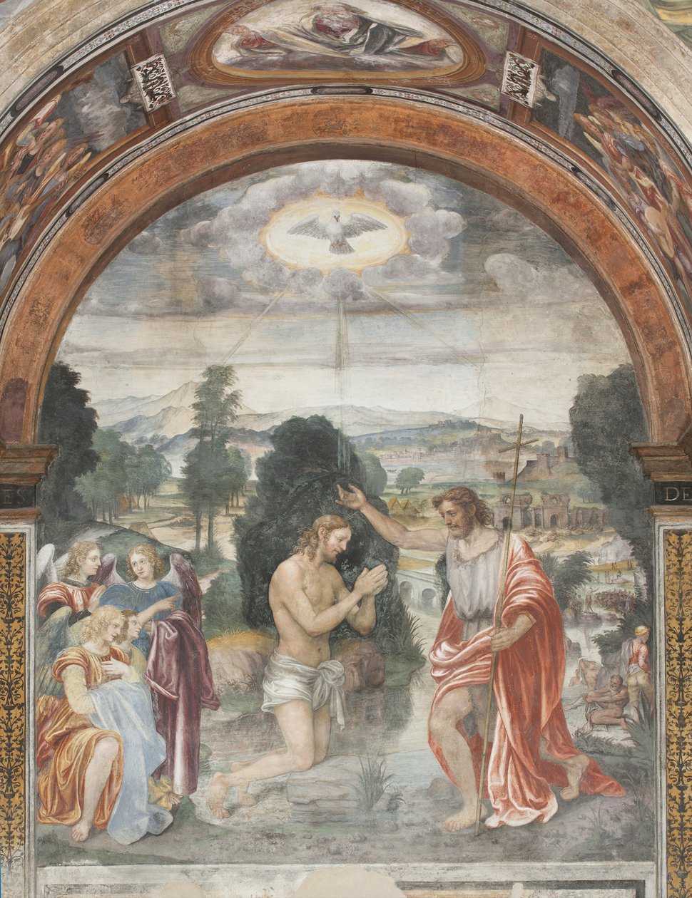 Le Baptême du Christ - Evangelista and Arcimboldi Luini