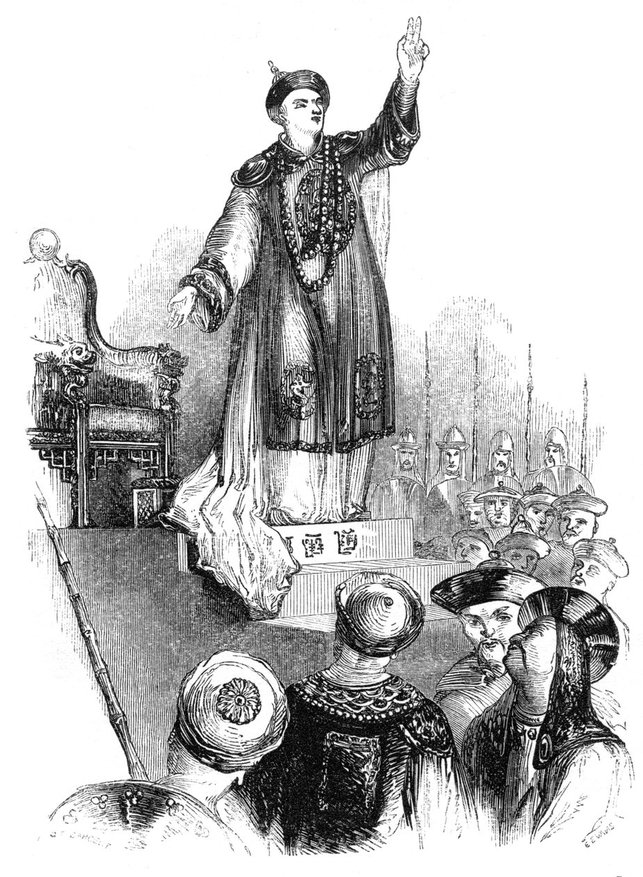 Le vœu des empereurs, 18ème siècle, 1847 - Evans