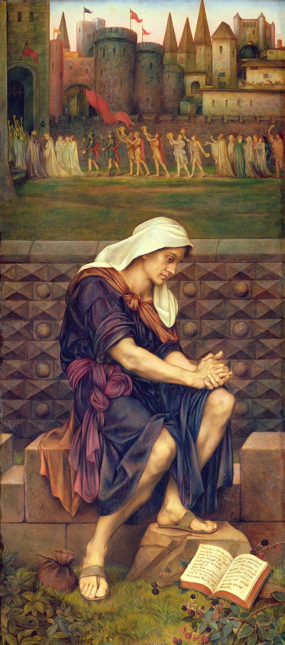 Le pauvre homme qui a sauvé la ville, 1901 - Evelyn De Morgan