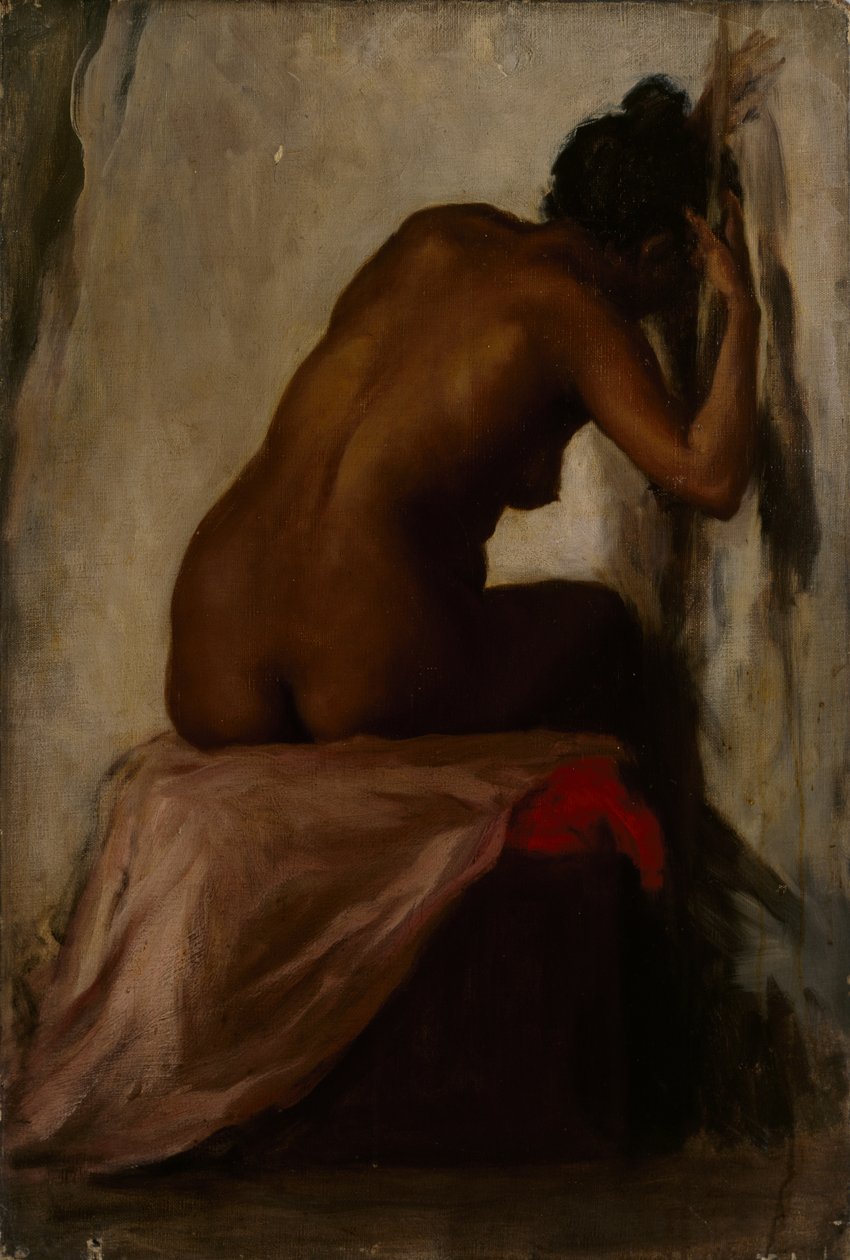 Figure féminine assise, c.1898 - Evelyn Cheston