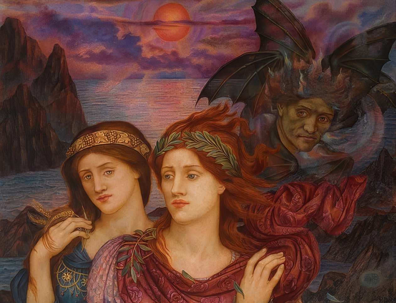 La vision - Evelyn De Morgan