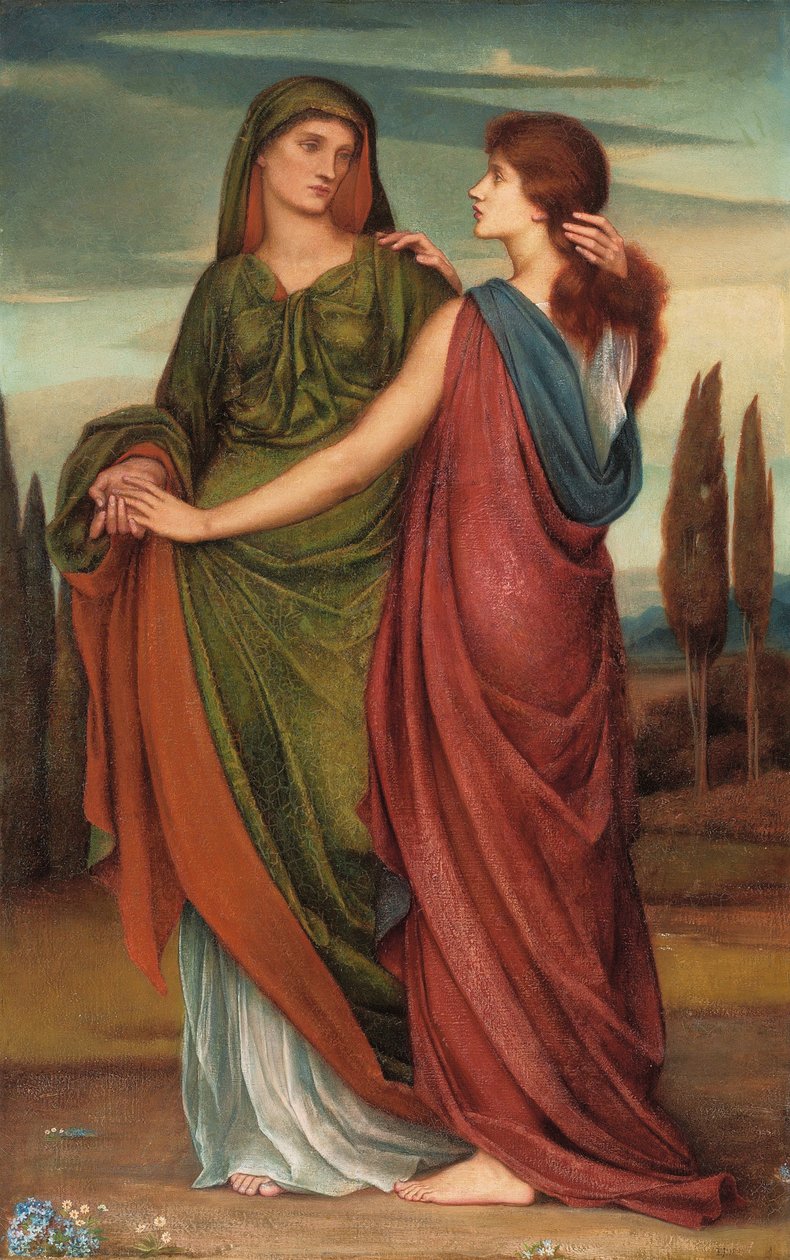 Naomi et Ruth, 1887 - Evelyn De Morgan