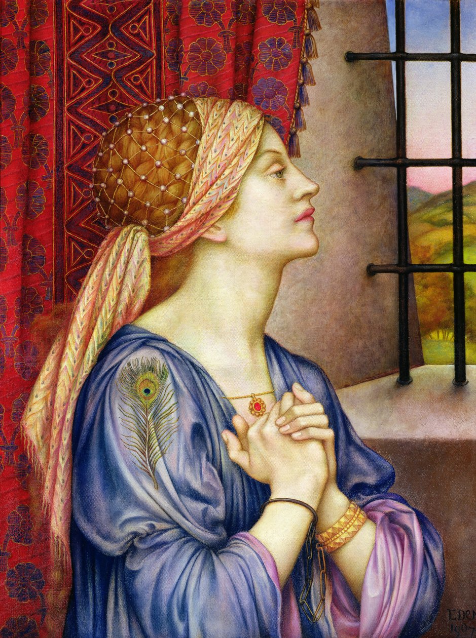 Le Prisonnier, 1907-08 - Evelyn De Morgan