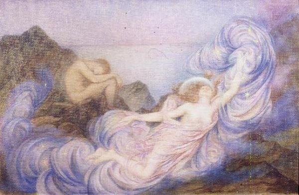 Crépuscule - Evelyn De Morgan