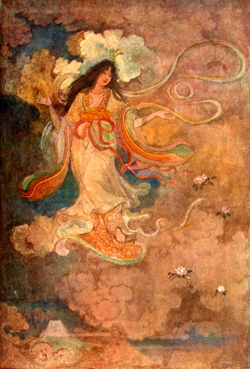 Sengen, la déesse du Mont Fuji, 1912 - Evelyn Paul