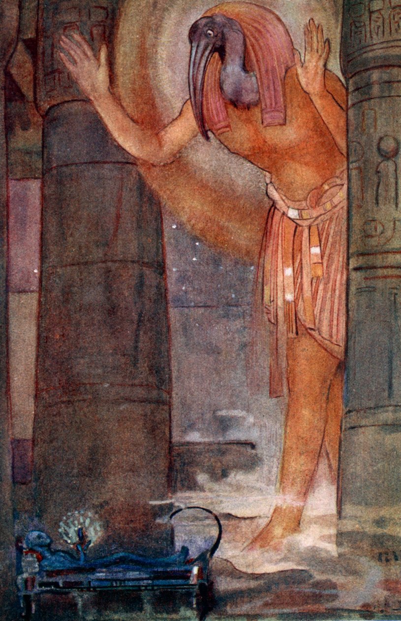 Thoth et le Magicien en Chef, 1925 - Evelyn Paul