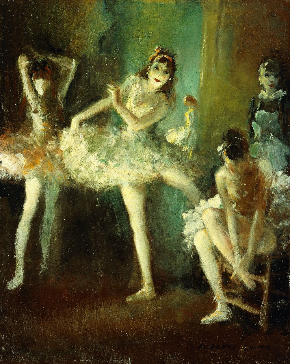 Filles de ballet - Everett Shinn