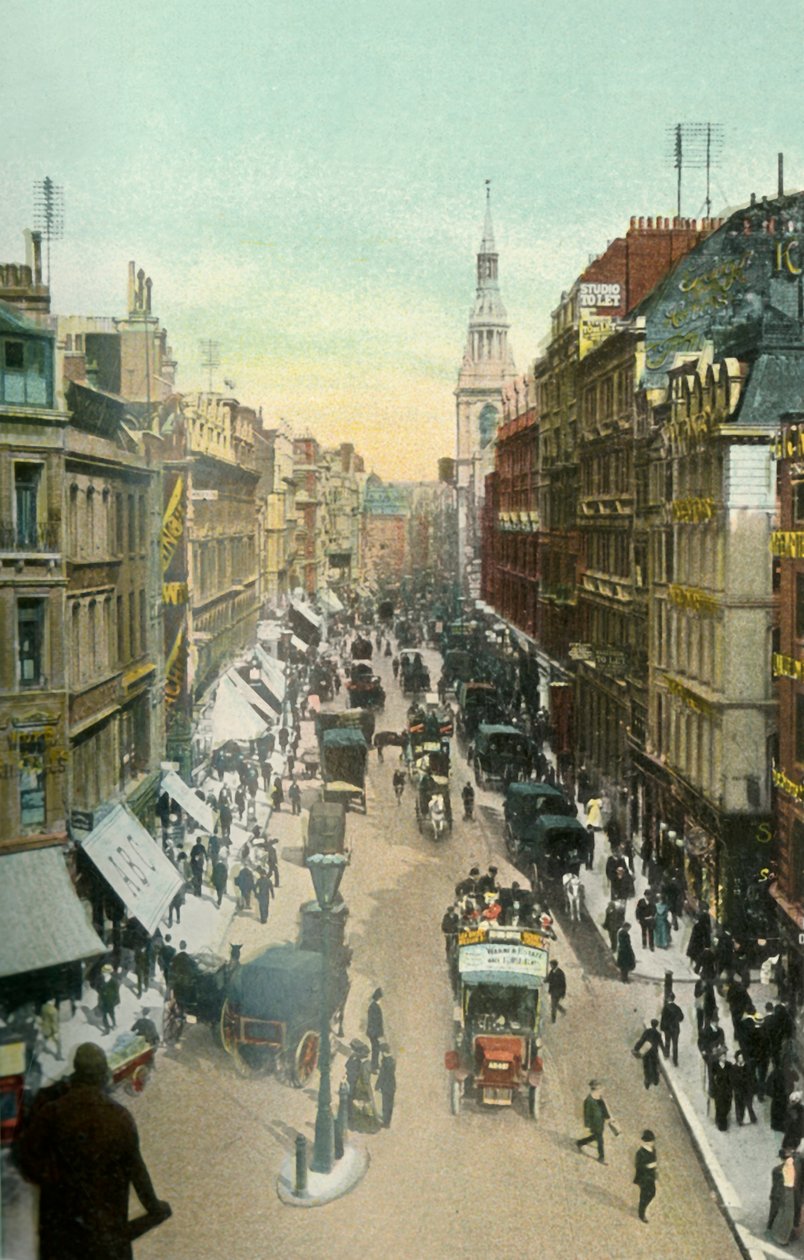 Cheapside, début des années 1900 - Eyre and Spottiswoode