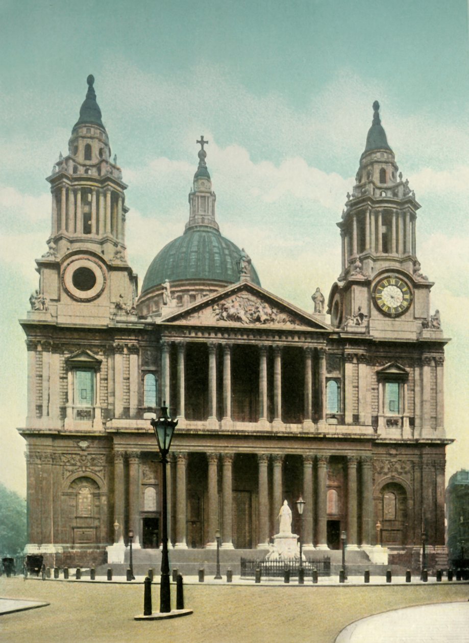 Cathédrale Saint-Paul, vers 1900 - Eyre and Spottiswoode