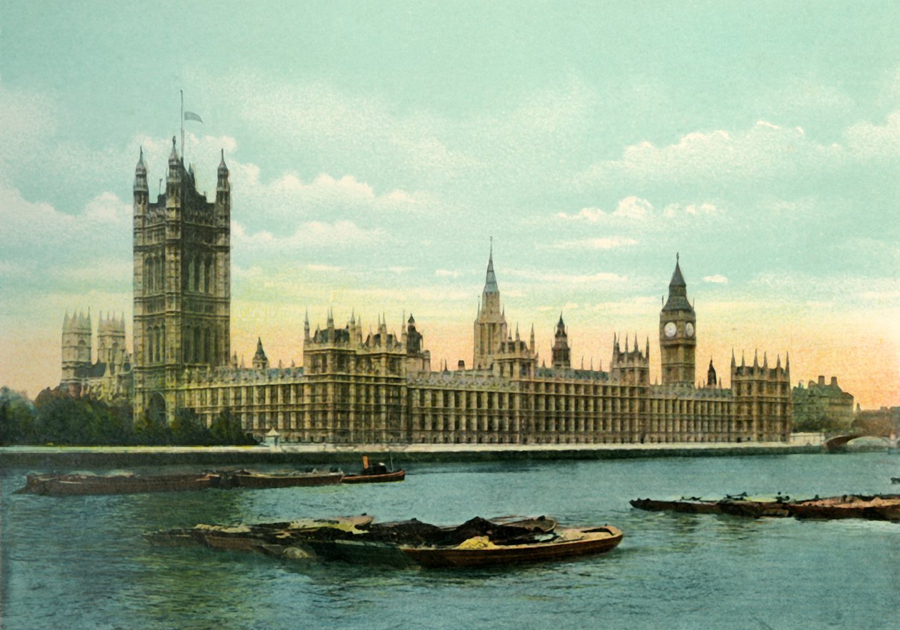 Les Chambres du Parlement, vers 1900 - Eyre and Spottiswoode
