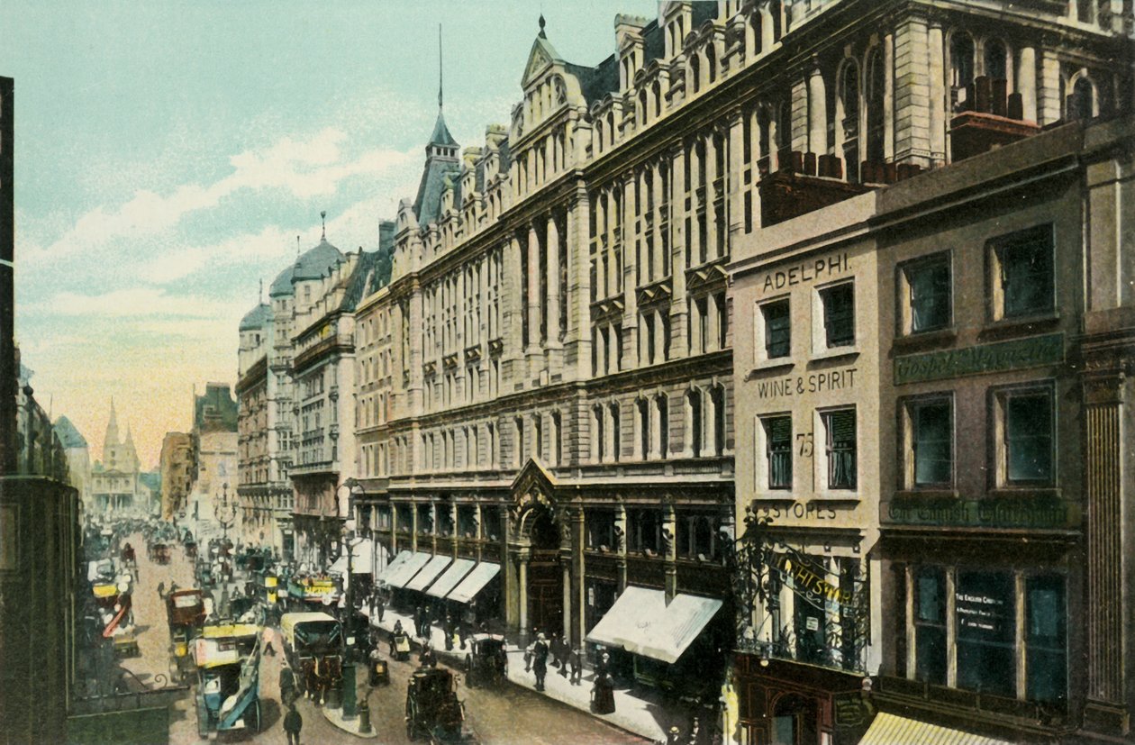 Le Strand, vers 1900 - Eyre and Spottiswoode
