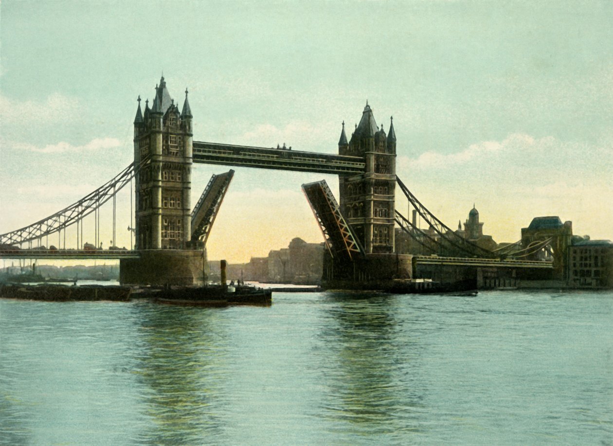 Le Tower Bridge, vers 1900 - Eyre and Spottiswoode