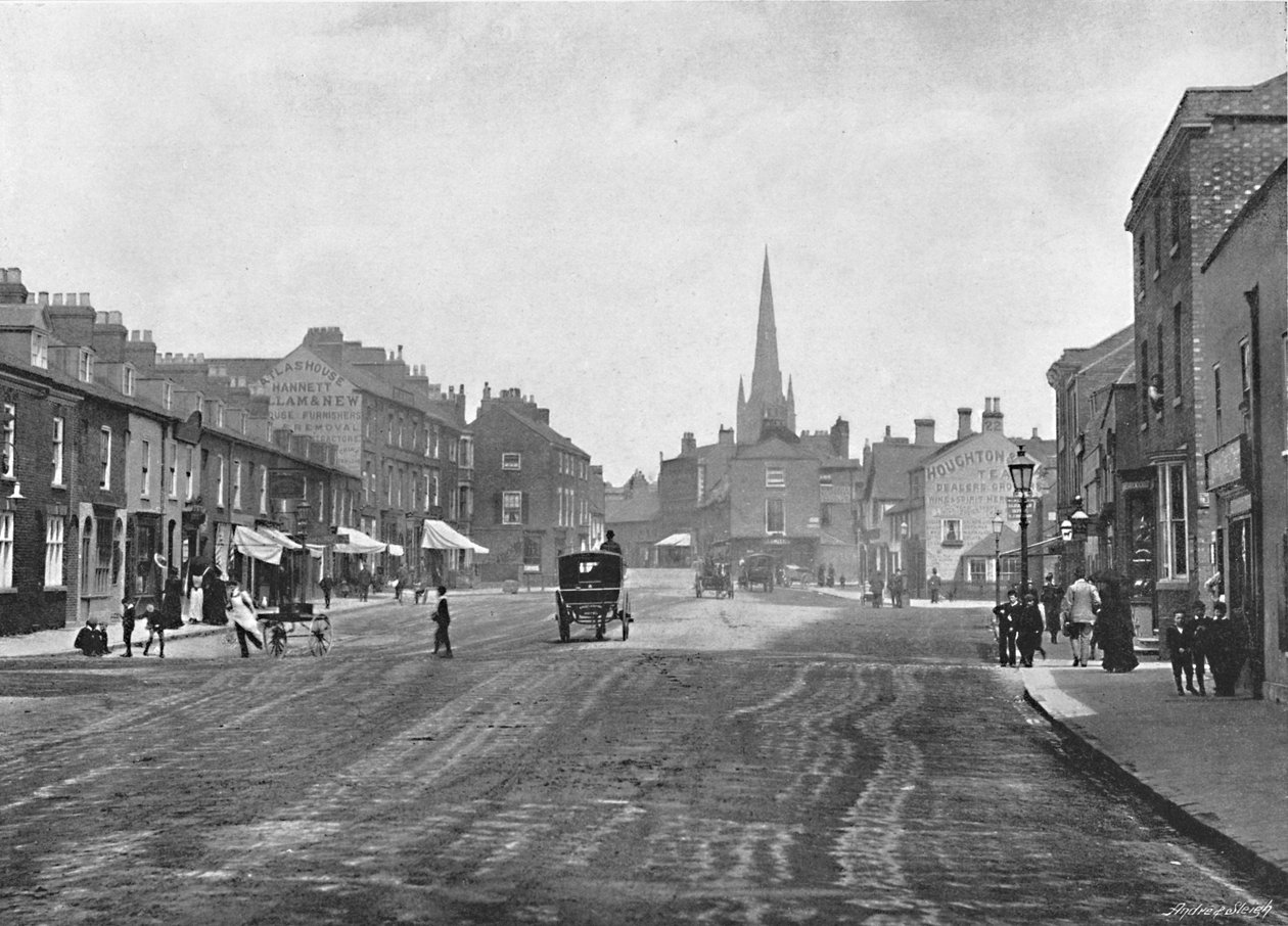 Westgate, Grantham, vers 1896 - Eyre and Spottiswoode