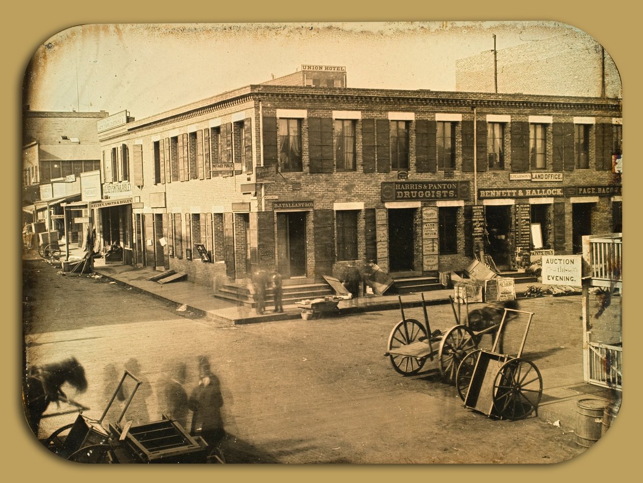 Coin des rues Clay et Montgomery, San Francisco - F. Coombs