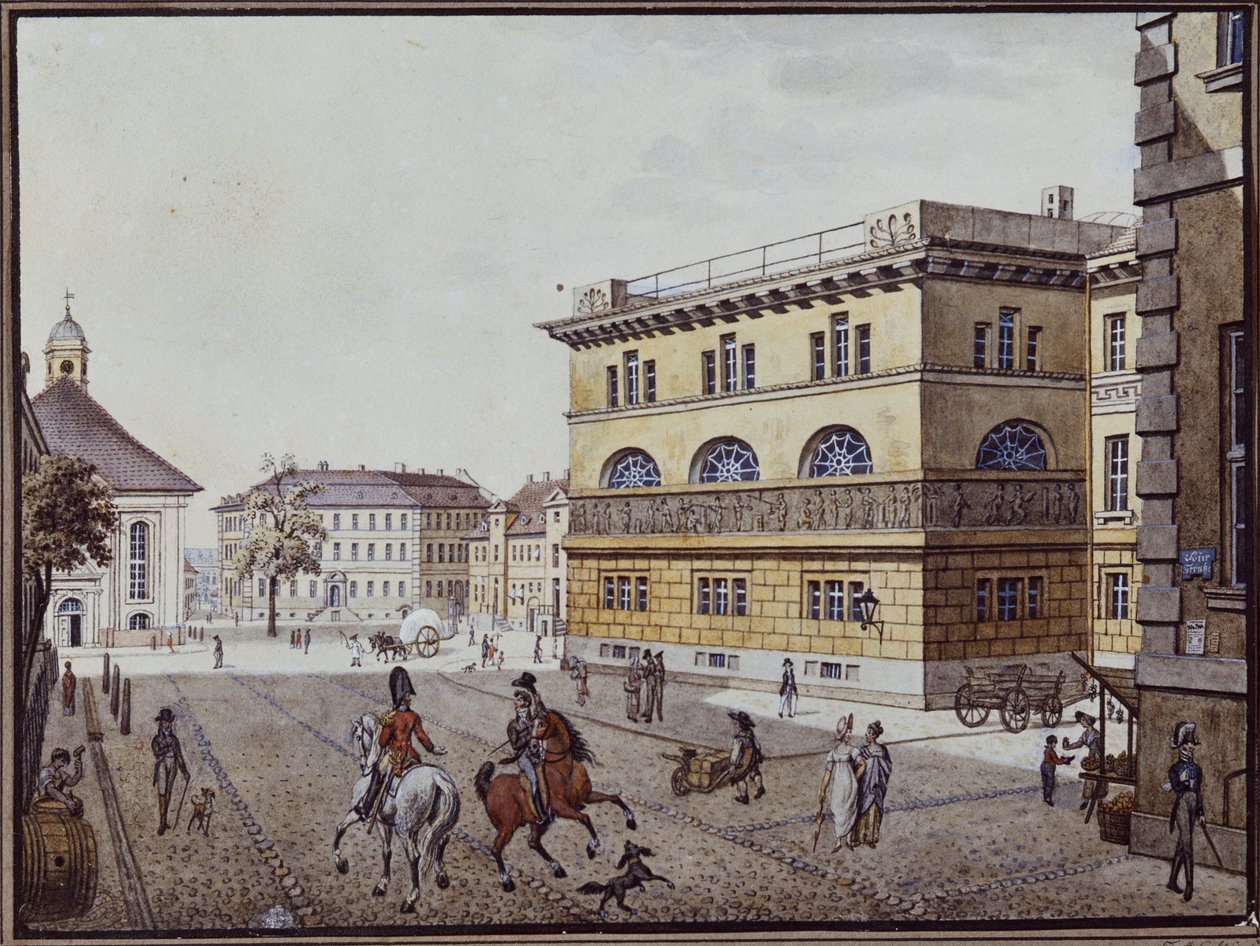 Vue de la Monnaie, Berlin - F.A. Calau