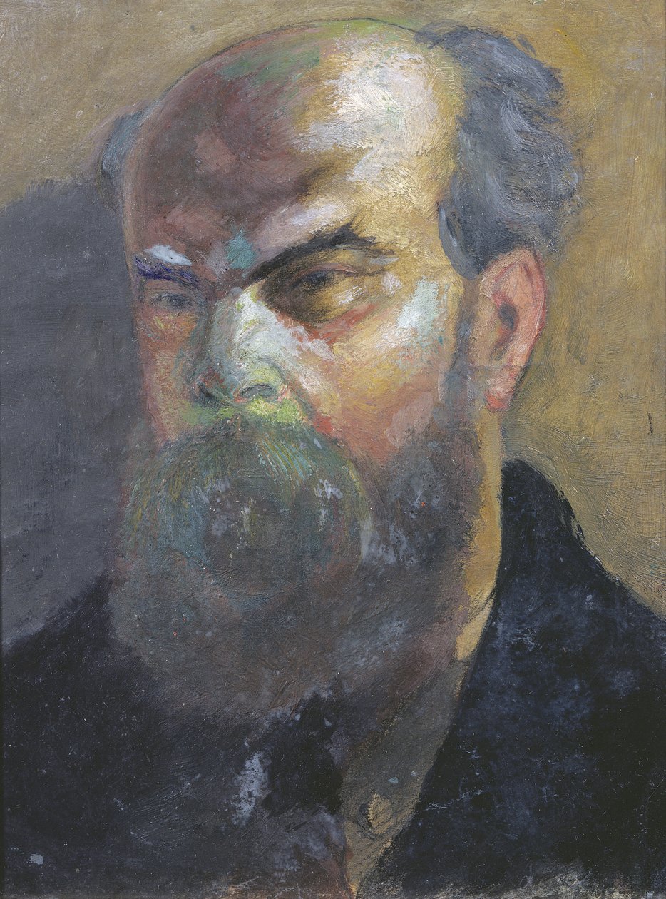 Portrait de Paul Verlaine (1844-96) - F.A. Cazals