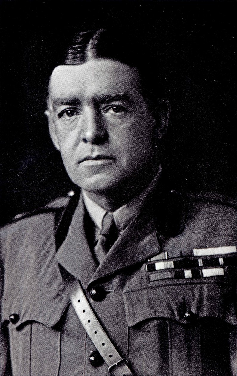 Major Sir Ernest Shackleton, 1918 - F.A Swaine