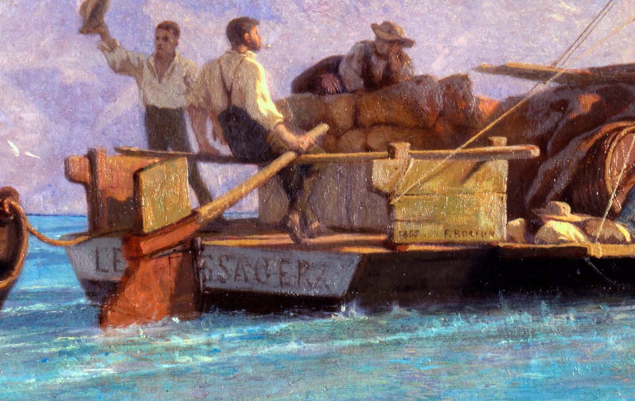 Bateau à bagages - F.L.D. Bocion