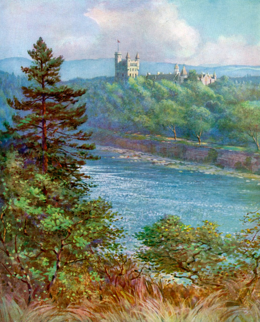 Château de Balmoral, Aberdeenshire, Écosse, 1924-1926 - F. C. Varley