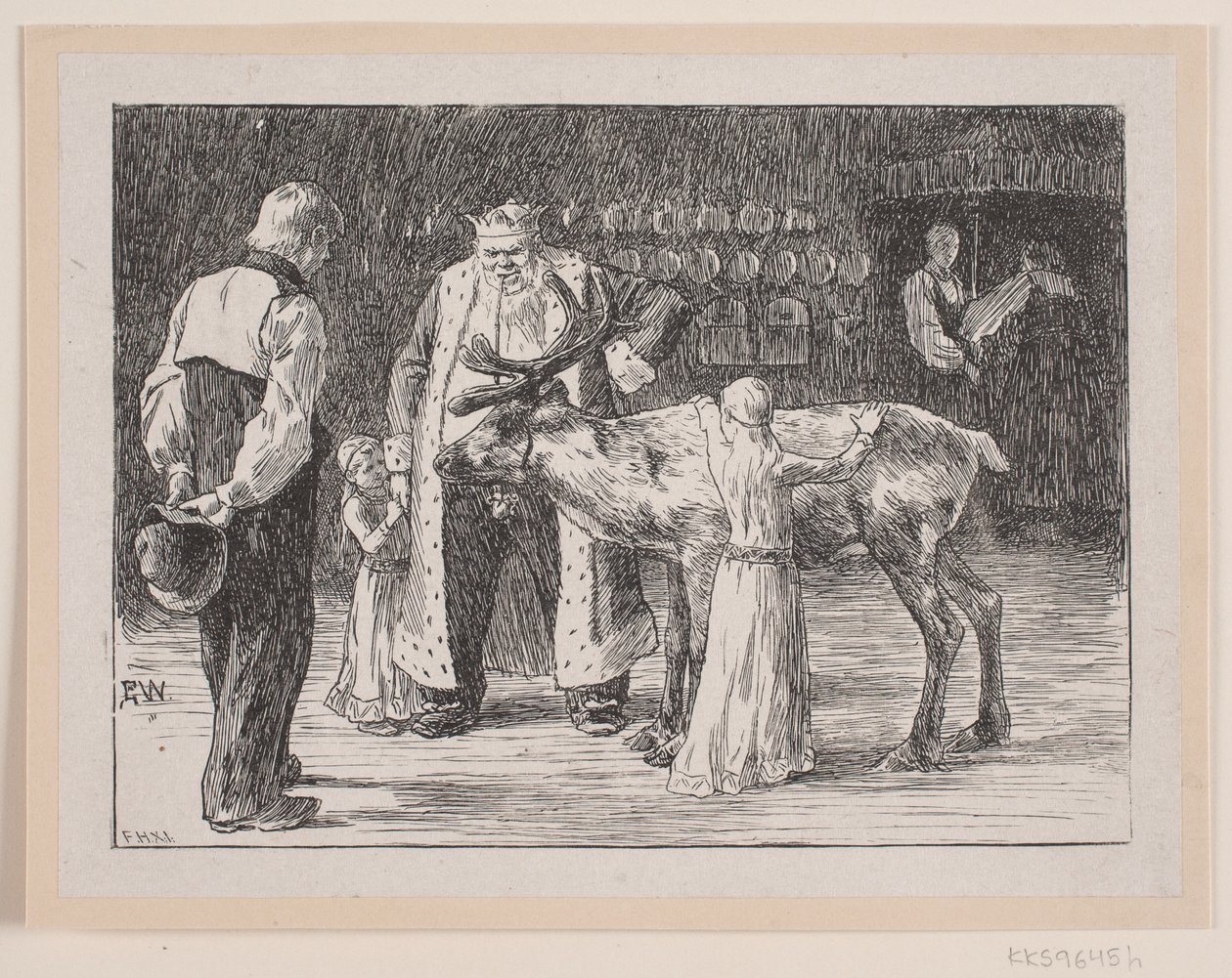 Illustration pour "Herreper" - F. Hendriksen