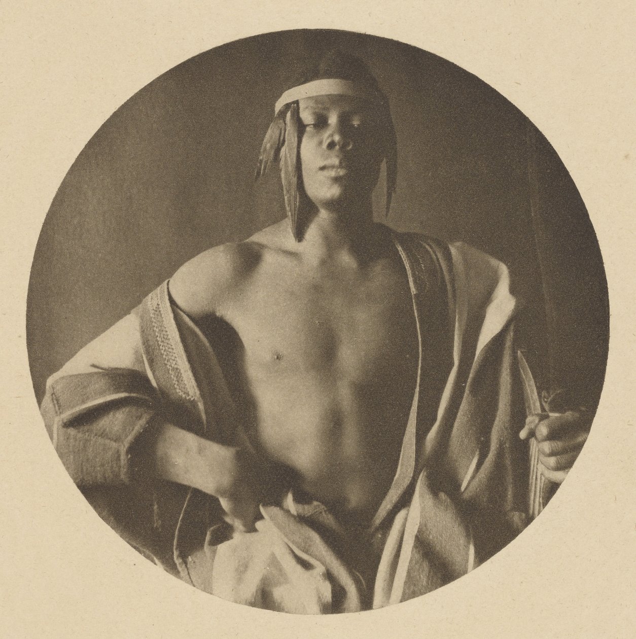 Un chef éthiopien - F. Holland Day