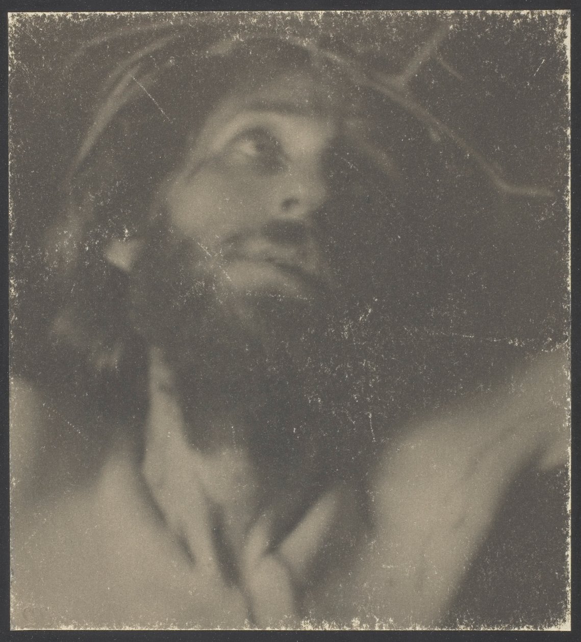 Étude de la tête du Christ - F. Holland Day