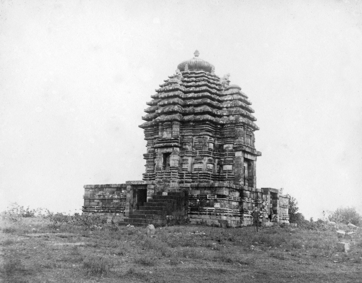 Temple de Lingaraj, Bhubaneswar, Orissa, Inde, 1905-1906 - F. L. Peters