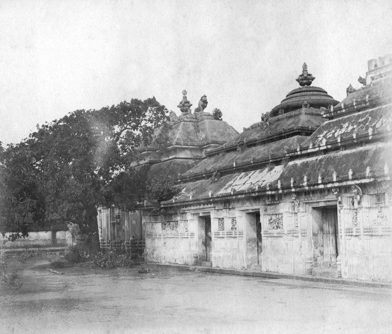 Temple de Lingaraj, Bhubaneswar, Orissa, Inde, 1905-1906 - F. L. Peters
