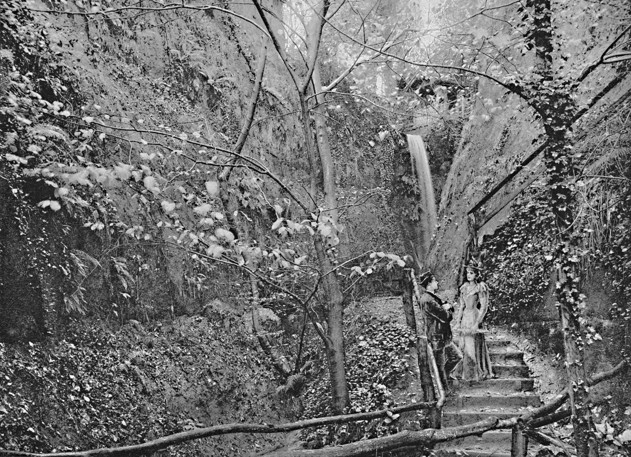 Shanklin Chine, vers 1896 - F. N. Broderick