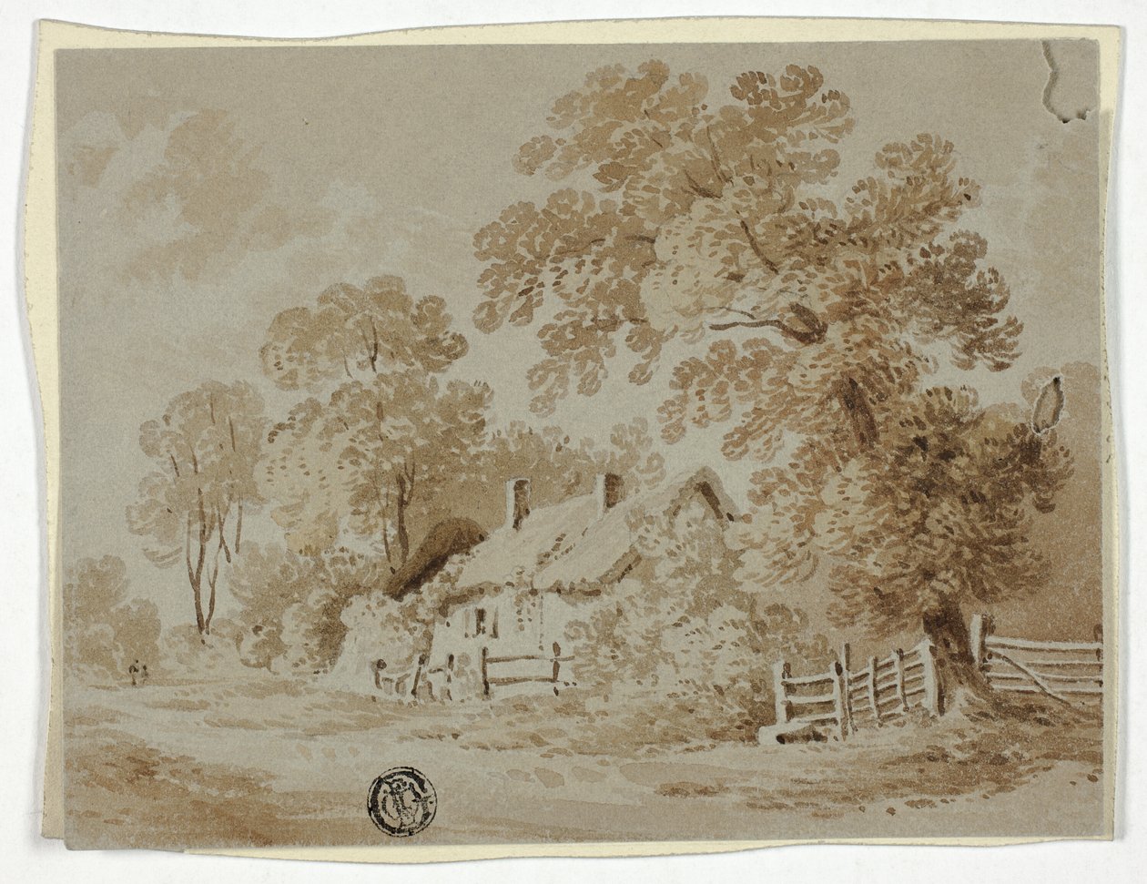 À Crossington dans le Leicestershire - F. Smith