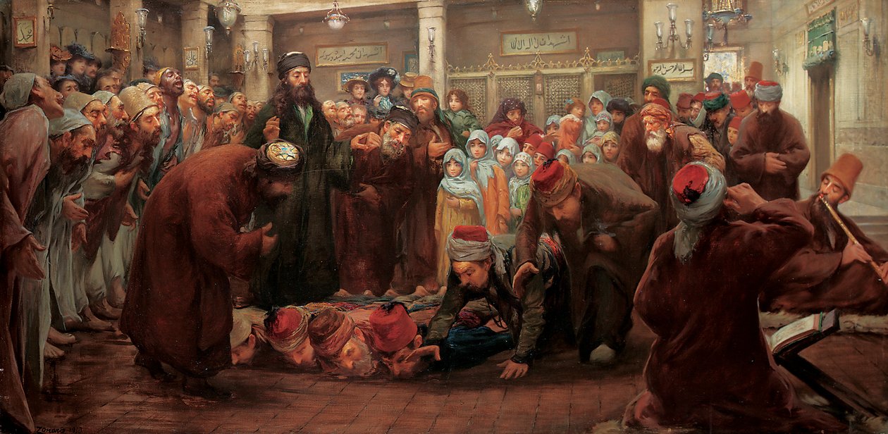 Cérémonie Derviche - Fausto Zonaro