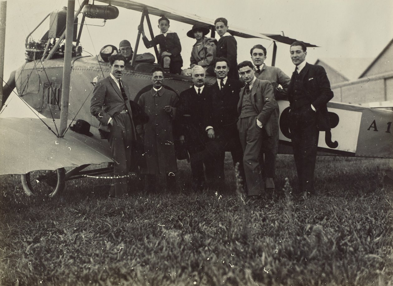 [Avion et personnes] - Fedele Azari
