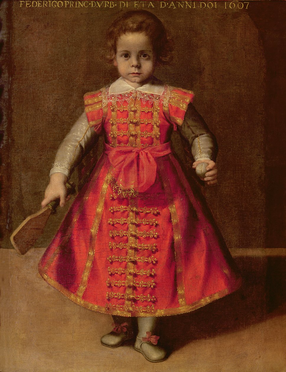 Federico Ubaldo della Rovere âgé de 2 ans, 1607 - Federico Barocci