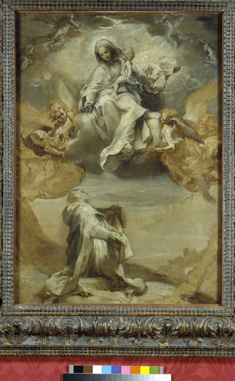 Saint Dominique recevant le Rosaire, XVIe siècle - Federico Barocci