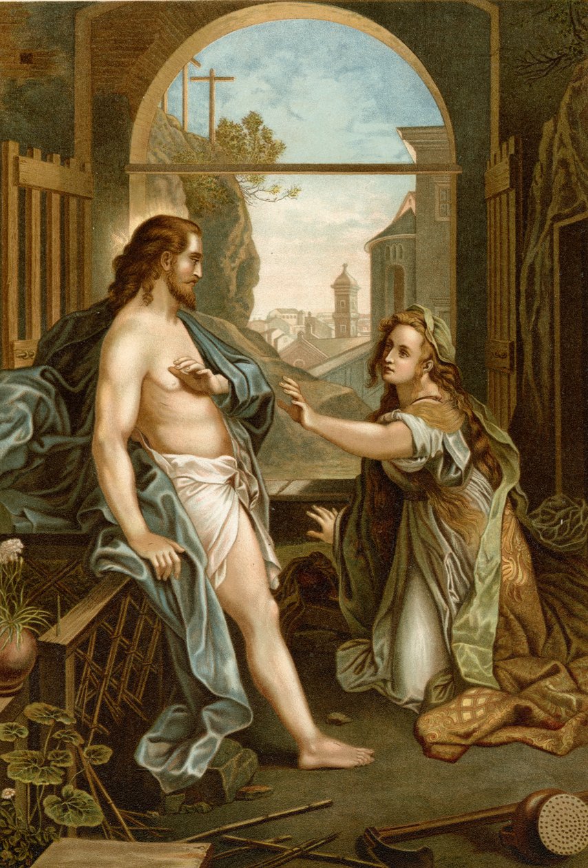 Jésus apparaît à Marie - Federico Fiori after Barocci or Baroccio