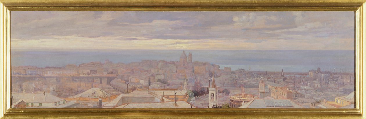 Vue de Gênes - Federico Maragliano