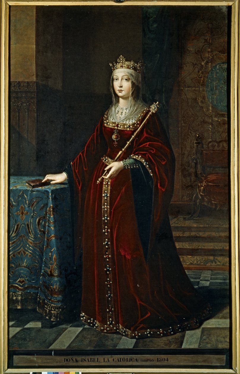 Isabel I "La Catholique" (1451-1504) - Federico de Madrazo y Kuntz
