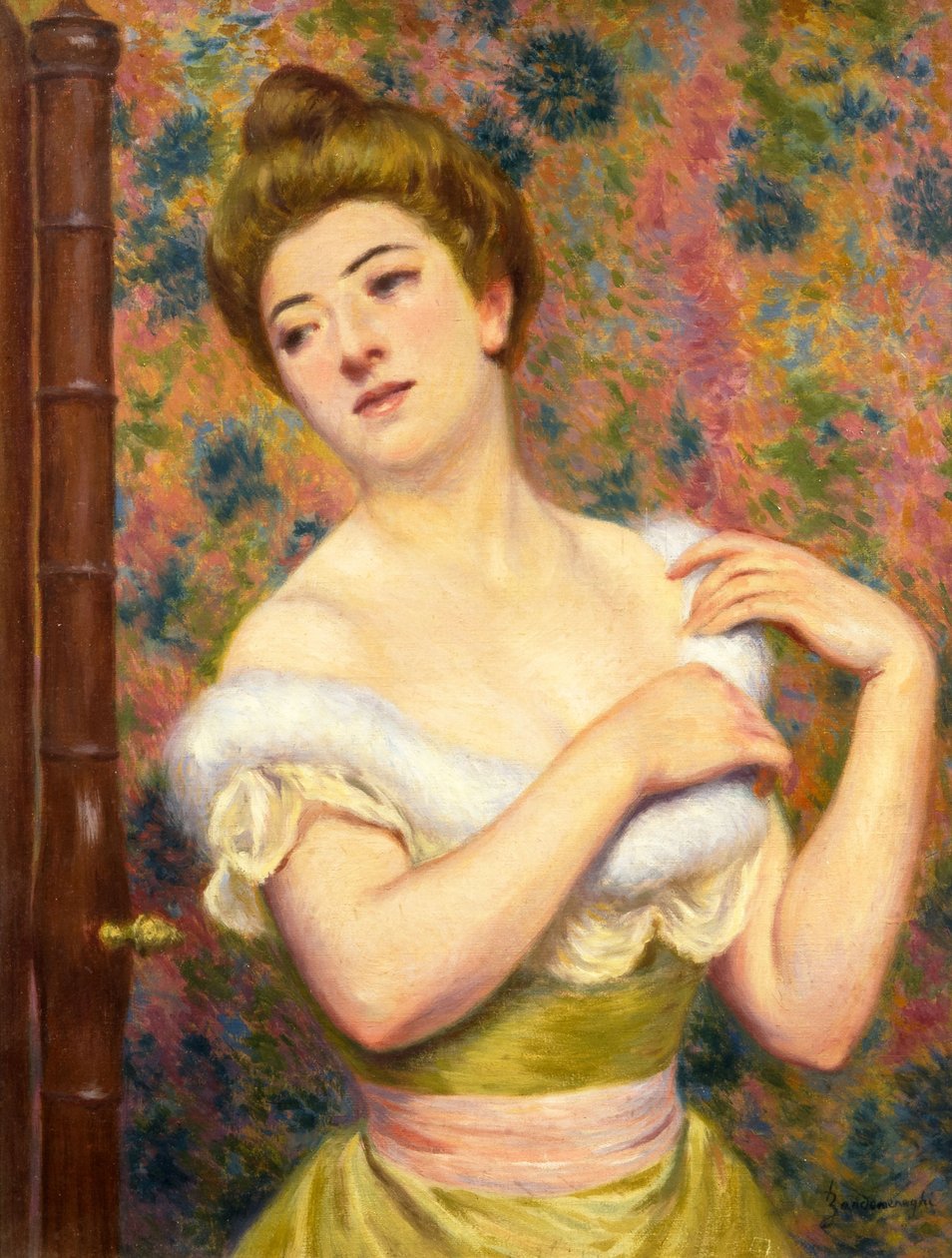 À la coiffeuse - Federigo Zandomeneghi