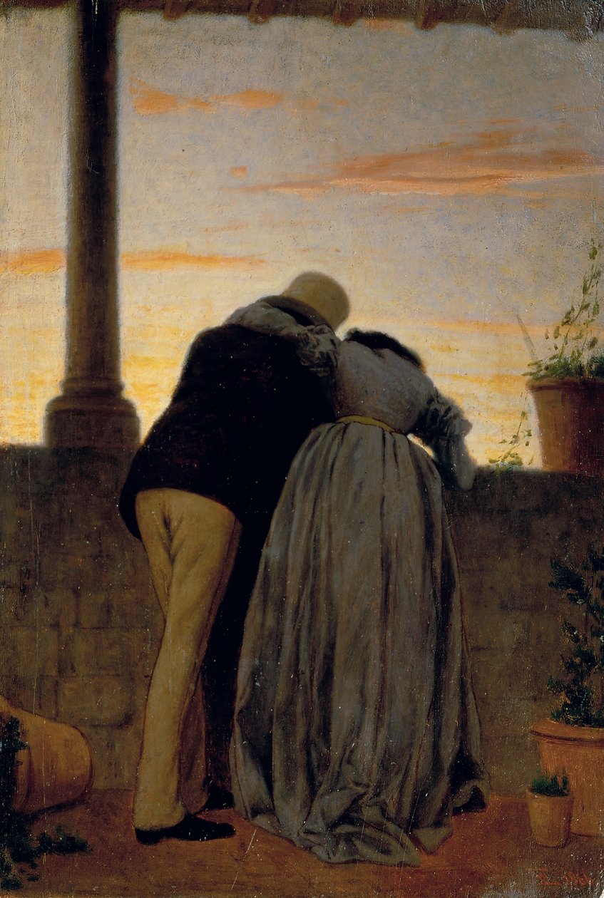 Les amoureux - Federigo Zandomeneghi