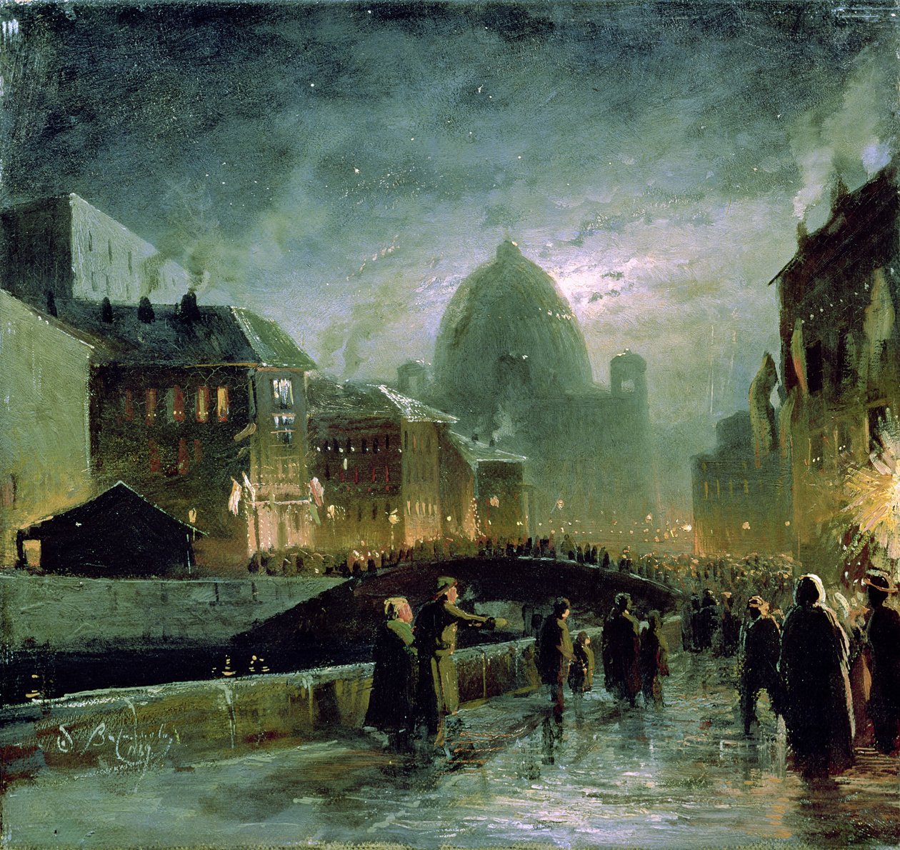 Illuminations à Saint-Pétersbourg - Fedor Aleksandrovich Vasiliev