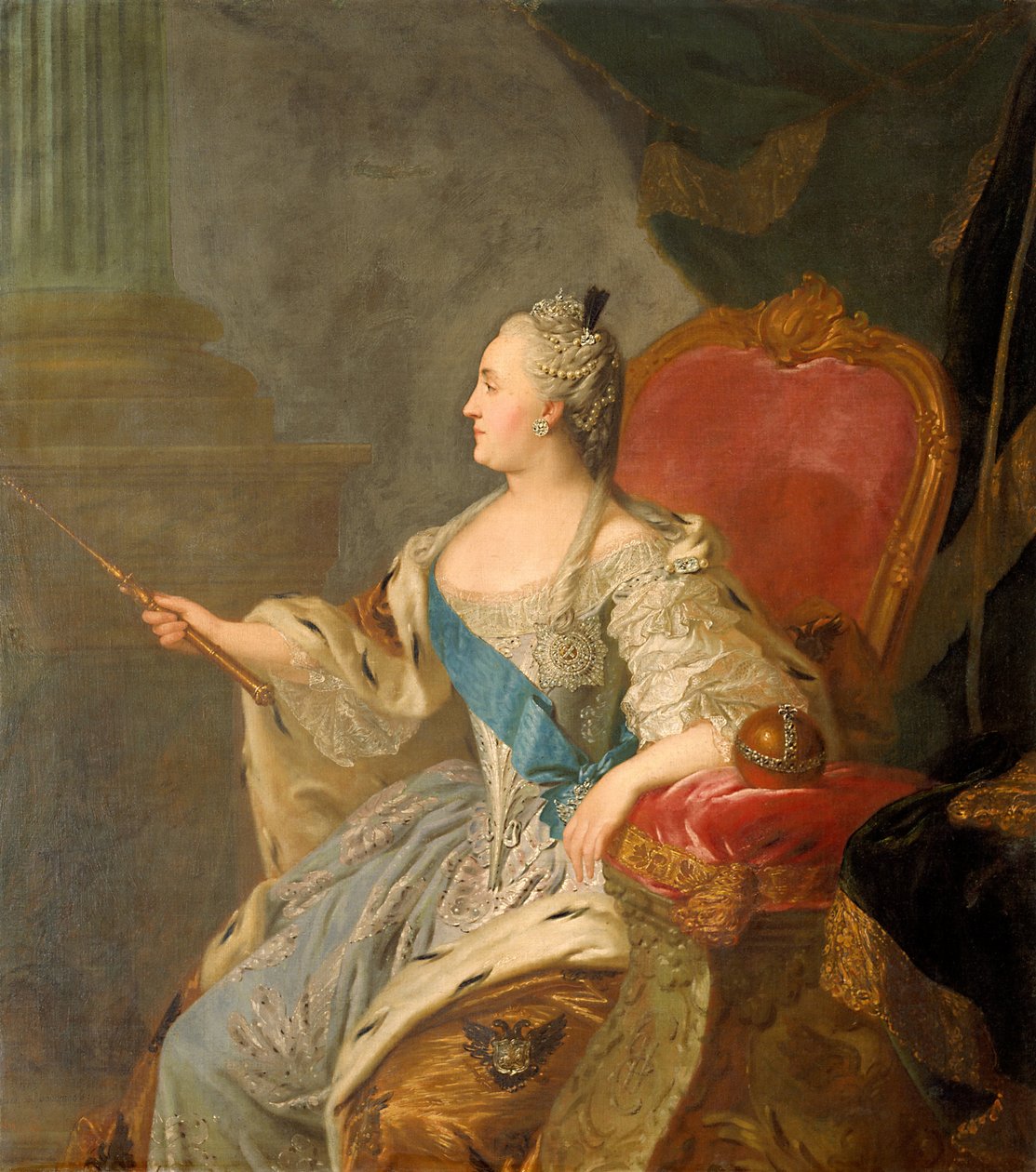Catherine la Grande, 1763 - Fedor Stepanovich Rokotov