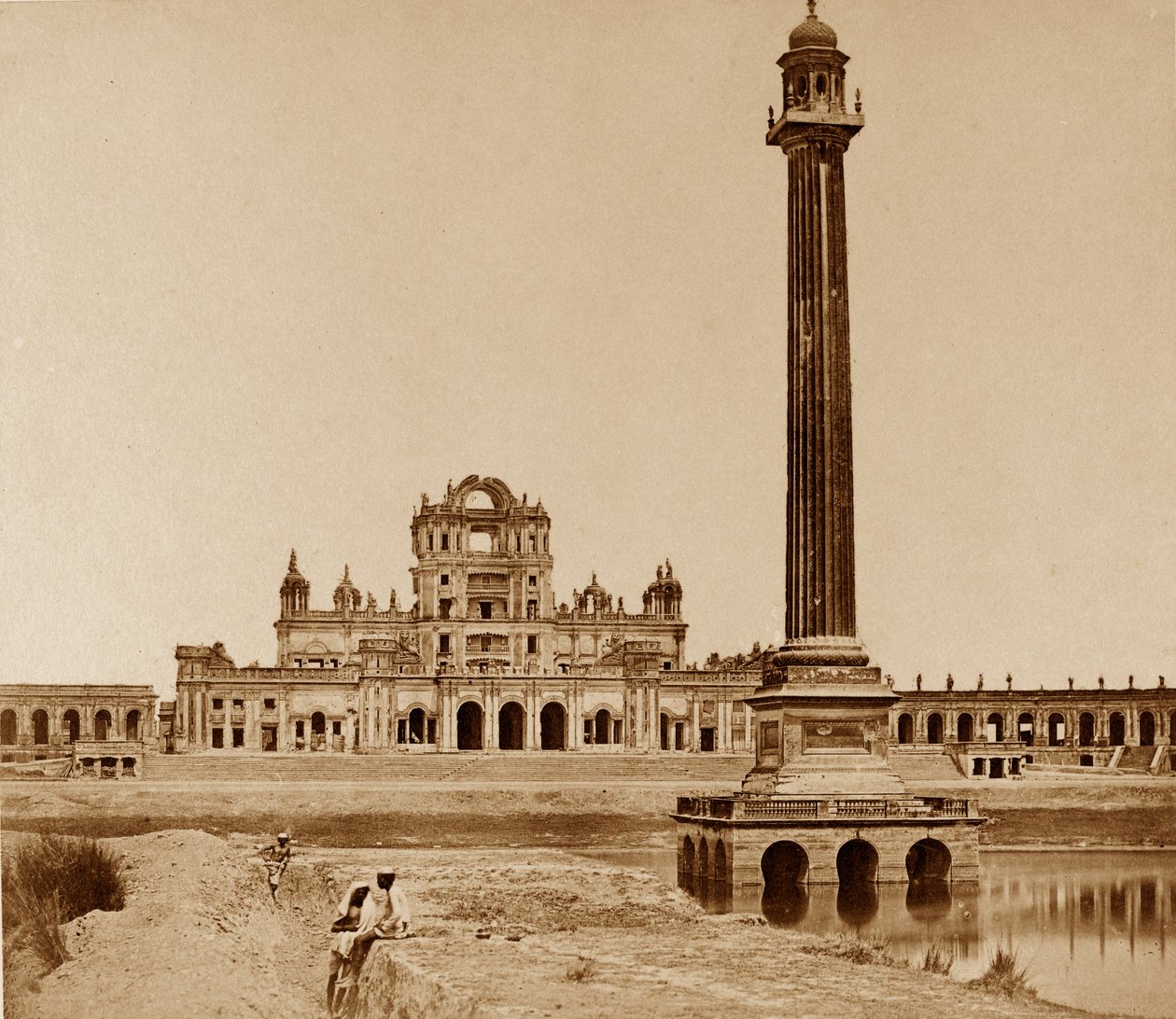 La colonne de La Martinière - Felice Beato