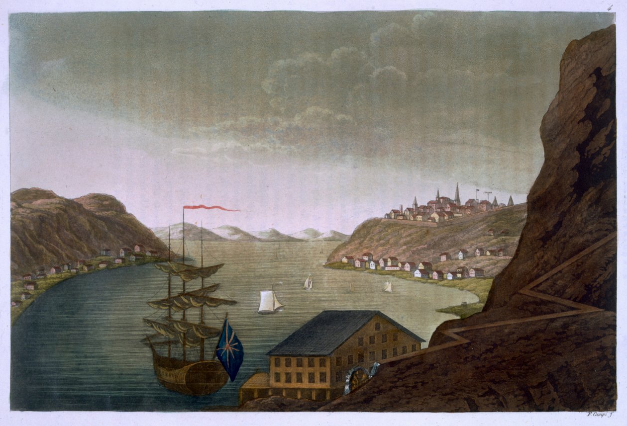 Québec et le Fleuve Saint-Laurent, planche 4 de 